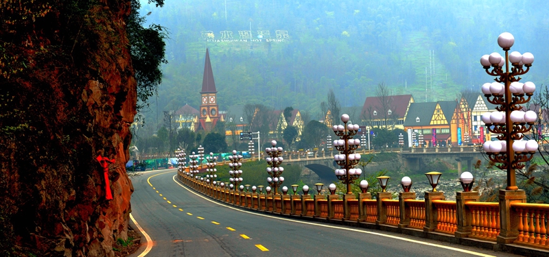 童话般的花水湾